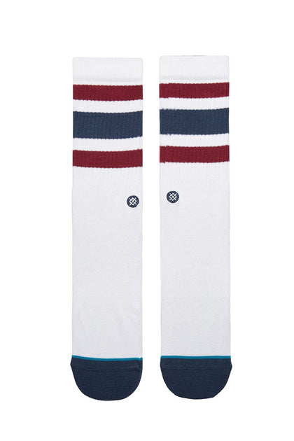 Stance Boyd 3 Sock White/Red