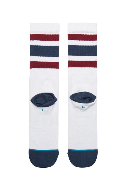 Stance Boyd 3 Sock White/Red