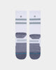 Stance Run Light Crew Socks White