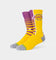 Stance Men's Los Angeles Lakers HWC Gradient Sock Yellow