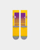 Stance Men's Los Angeles Lakers HWC Gradient Sock Yellow