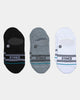 Stance Basic No Show Socks 3 Pack Multi-Coloured