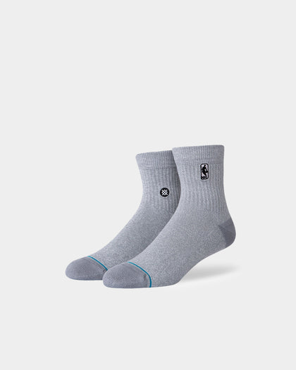 Stance Logoman ST Quarter Socks Heather Grey
