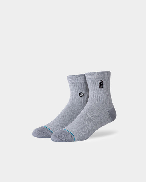 Stance Logoman ST Quarter Socks Heather Grey