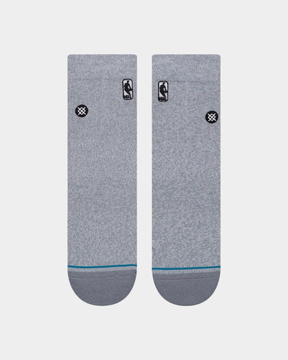 Stance Logoman ST Quarter Socks Heather Grey