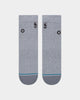 Stance Logoman ST Quarter Socks Heather Grey