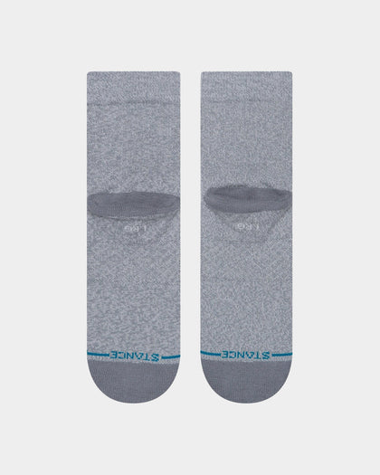 Stance Logoman ST Quarter Socks Heather Grey