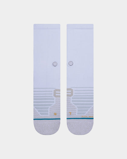 Stance Versa Crew Socks White