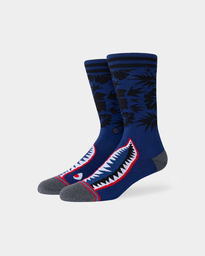 Stance Men's Tropical Warbird Sock Blue