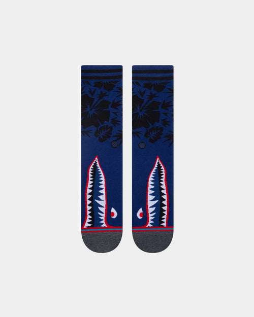 Stance Men's Tropical Warbird Sock Blue