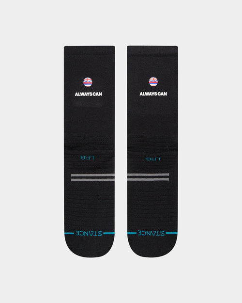 Stance Da Rulk Socks Black