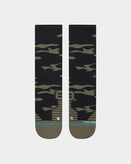Stance Klickers Crew Socks Camo