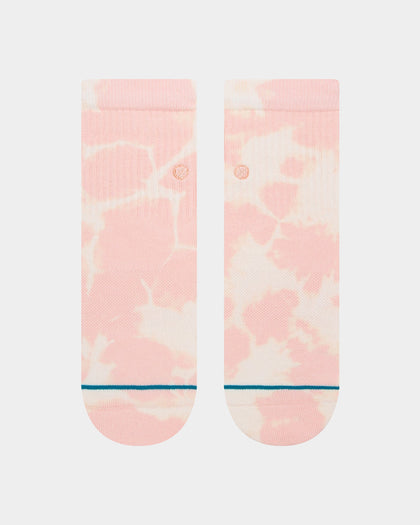 Stance Women's Relevant Quarter Socks Pink