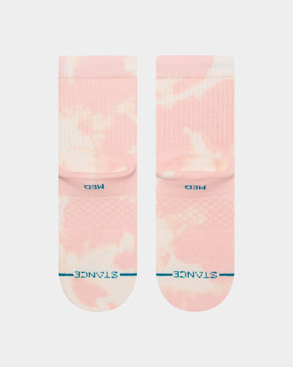 Stance Women's Relevant Quarter Socks Pink