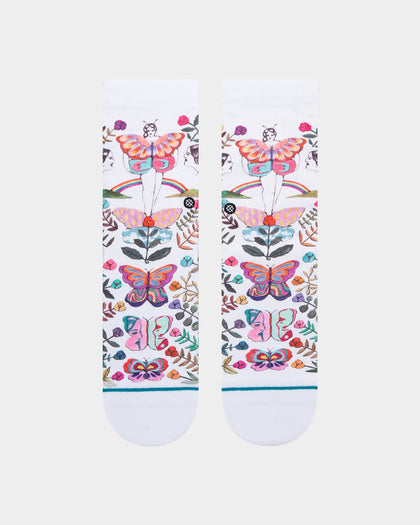 Stance Women's The Garden Of Growth Socks White