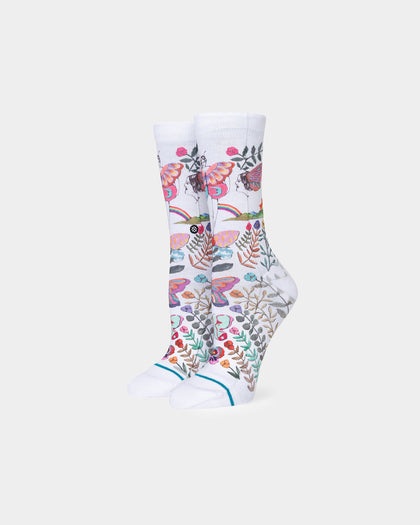 Stance Women's The Garden Of Growth Socks White