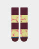Stance Assurance Socks Burgundy