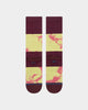 Stance Assurance Socks Burgundy