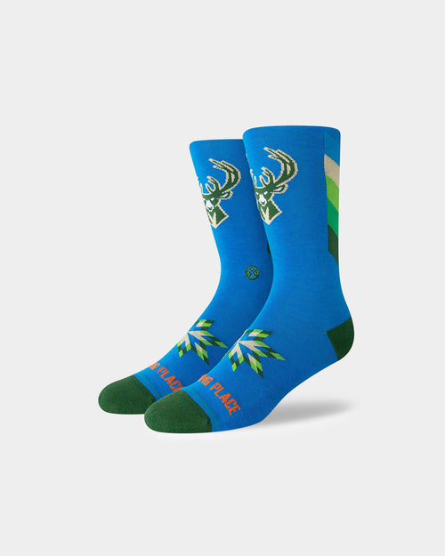 Stance X NBA Milwaukee Bucks CE 2023 Socks Royal