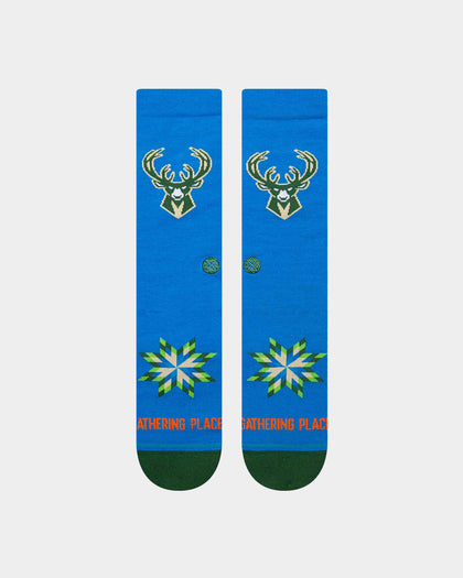 Stance X NBA Milwaukee Bucks CE 2023 Socks Royal