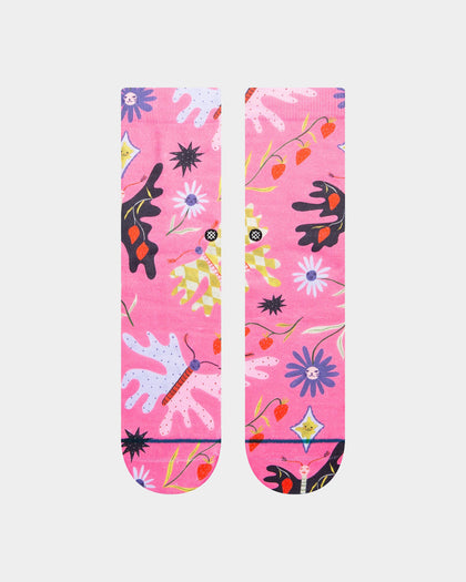 Stance Strawberry Patch Socks Pink