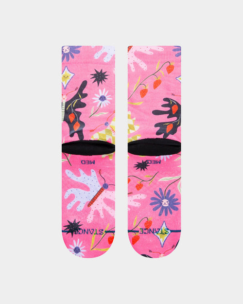 Stance Strawberry Patch Socks Pink