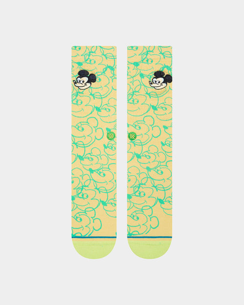 Stance X Dillon Froelich Mickey Socks Mustard