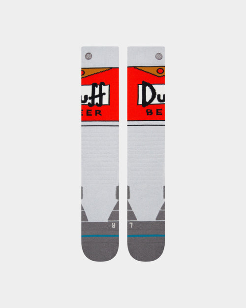 Stance X The Simpsons Duff Beer Snow Socks Grey