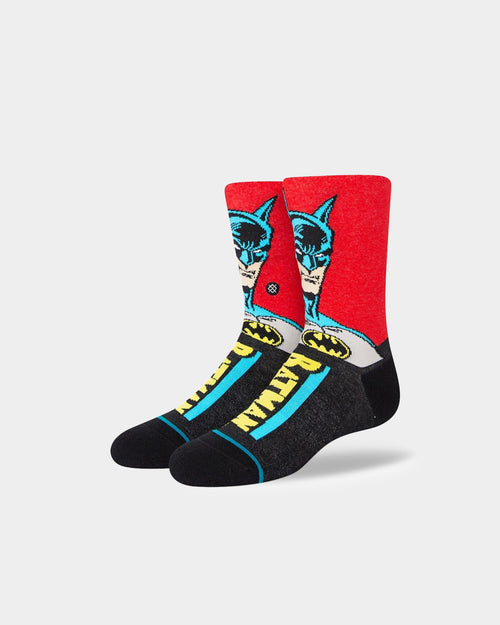 Stance X DC Kids' Batman Comic Socks Black