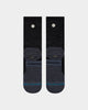 Stance Run Light Crew Socks Black