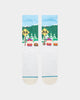 Stance X South Park Bus Stop Socks Vintage White