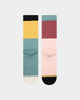 Stance Blocked Crew Socks Multi-Coloured