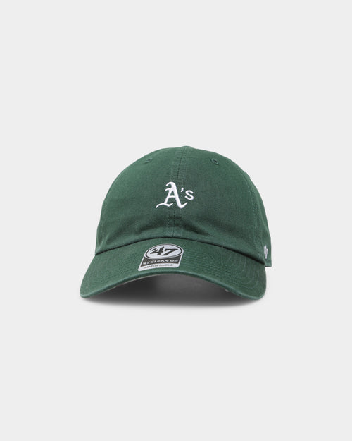 47 Brand Oakland Athletics 'Base Runner' '47 Clean Up Strapback Dark Green