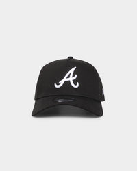 New Era Atlanta Braves9FORTY A-Frame Snapback Black