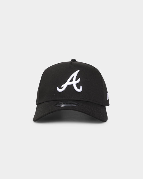 New Era Atlanta Braves9FORTY A-Frame Snapback Black