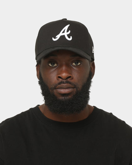 New Era Atlanta Braves9FORTY A-Frame Snapback Black