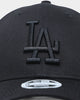 New Era Womens LA Dodgers 9FORTY Strapback Black/Black