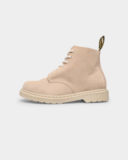 Dr. Martens 101 Mono 6 Eye Boot Sand E.H.Suede