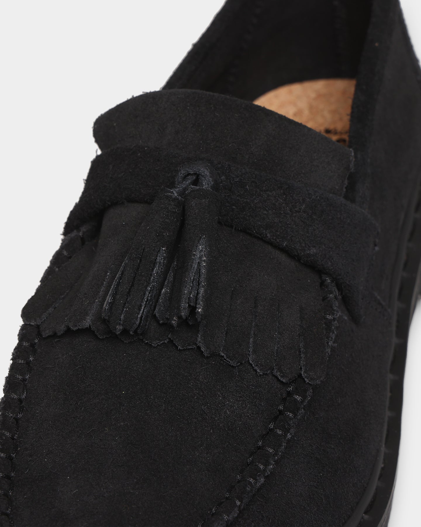 Dr. Martens Adrian Mono Tassel Loafers Black E.h Suede | Culture