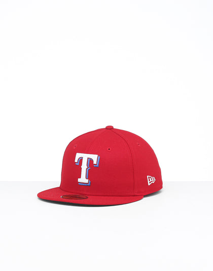 New Era Texas Rangers 59FIFTY Fitted Red/OTC