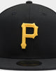 New Era Pittsburgh Pirates 59FIFTY Fitted Black/OTC