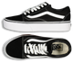 Vans Women's Old Skool Platform Black/White
