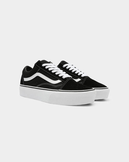 Vans Women's Old Skool Platform Black/White