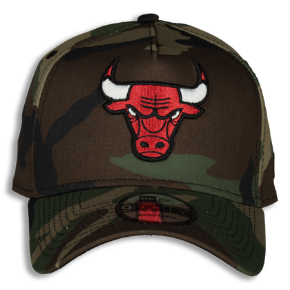 New Era Chicago Bulls 9FORTY A-Frame Camo
