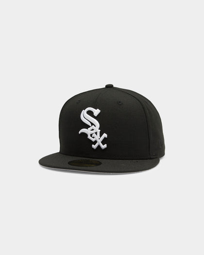 New Era White Sox 59Fifty Grey Undervisor Fitted Black/Grey