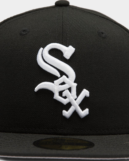 New Era White Sox 59Fifty Grey Undervisor Fitted Black/Grey