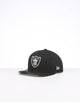 New Era Raiders 9FIFTY Precurved Black/White
