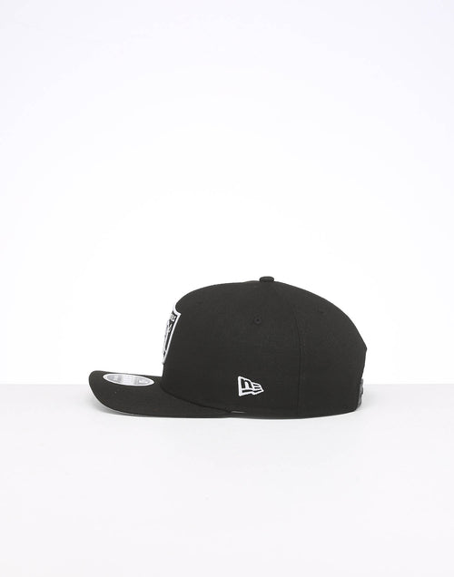 New Era Raiders 9FIFTY Precurved Black/White