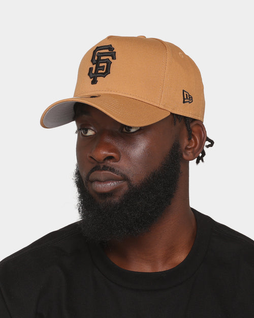 New Era San Francisco Giants 9FORTY A-Frame Snapback Wheat