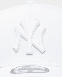 New Era New York Yankees 9FORTY A-Frame Snapback White